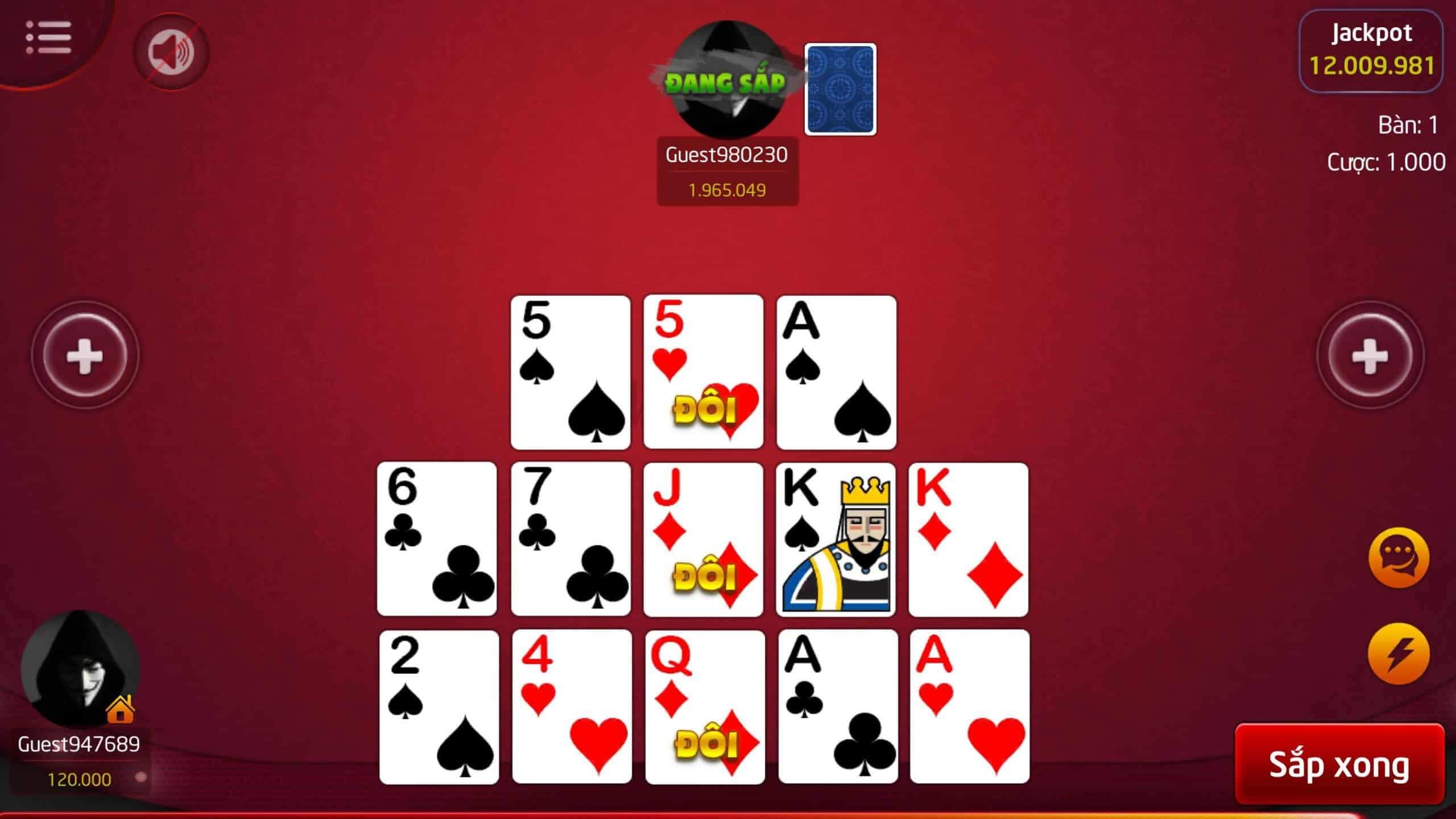 cách chơi poker mậu binh 1